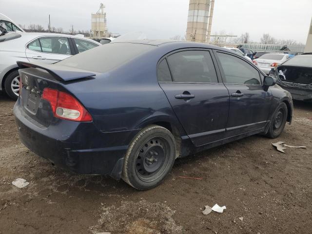 2HGFA1F51BH530347 - 2011 HONDA CIVIC LX BLUE photo 3