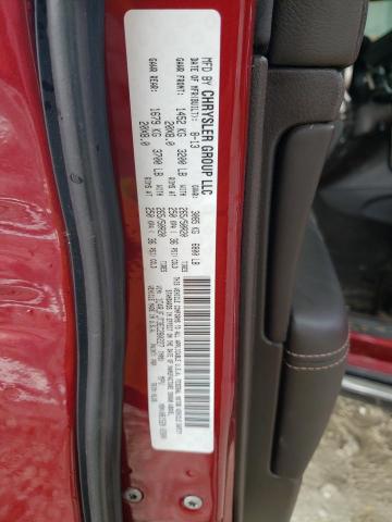 1C4RJFJT3EC280227 - 2014 JEEP GRAND CHER SUMMIT ბურგუნდია ფოტო 13