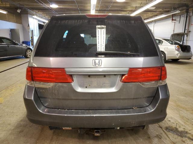 5FNRL38769B020544 - 2009 HONDA ODYSSEY EXL GRAY photo 6