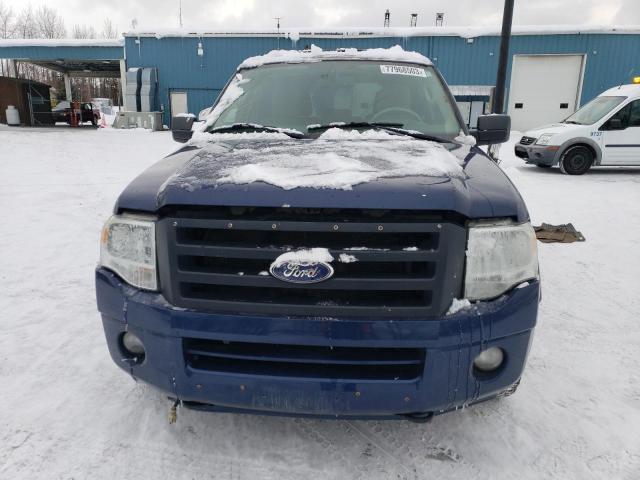 1FMFU16569EB04074 - 2009 FORD EXPEDITION XLT BLUE photo 5