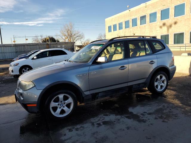 WBXPC93467WF08298 - 2007 BMW X3 3.0SI GRAY photo 1