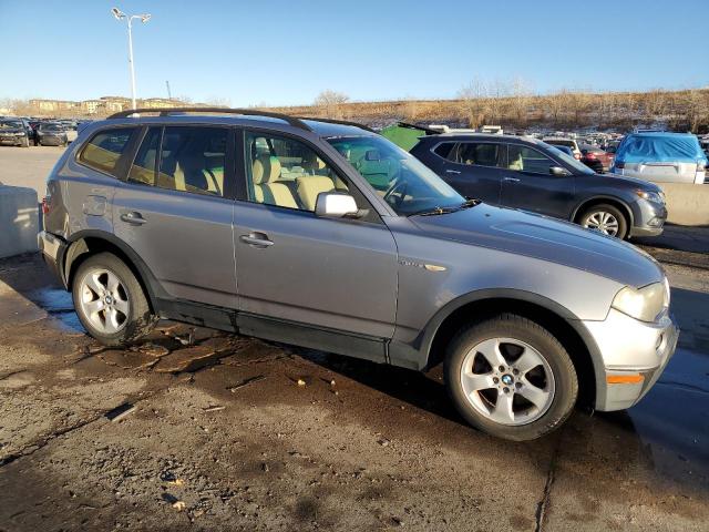 WBXPC93467WF08298 - 2007 BMW X3 3.0SI GRAY photo 4