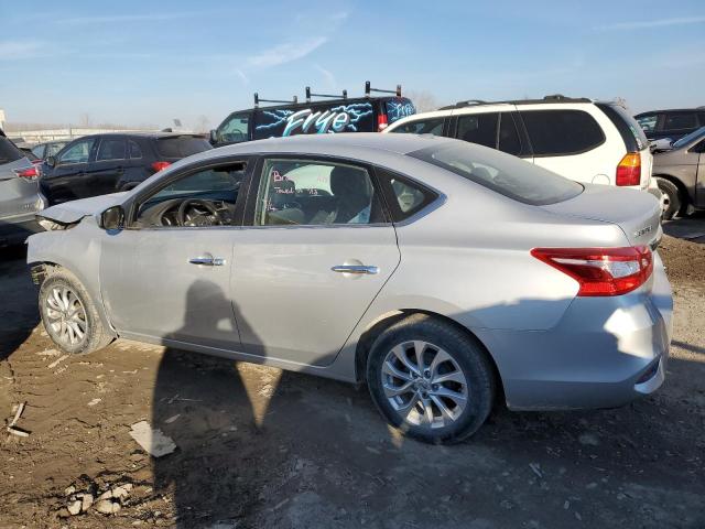 3N1AB7AP4JY251679 - 2018 NISSAN SENTRA S SILVER photo 2