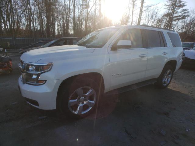 1GNSKBKC8FR728215 - 2015 CHEVROLET TAHOE K1500 LT WHITE photo 1