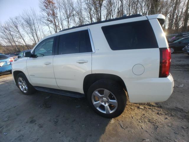 1GNSKBKC8FR728215 - 2015 CHEVROLET TAHOE K1500 LT WHITE photo 2