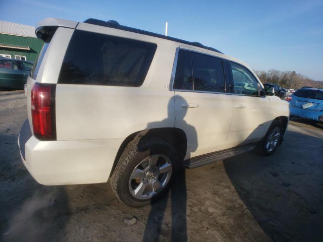 1GNSKBKC8FR728215 - 2015 CHEVROLET TAHOE K1500 LT WHITE photo 3