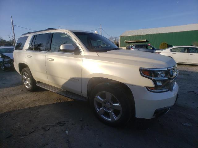 1GNSKBKC8FR728215 - 2015 CHEVROLET TAHOE K1500 LT WHITE photo 4