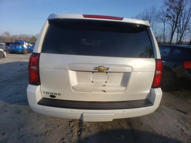 1GNSKBKC8FR728215 - 2015 CHEVROLET TAHOE K1500 LT WHITE photo 6