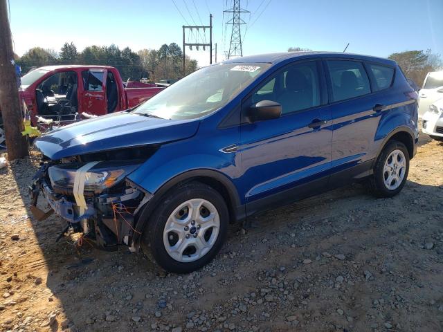 1FMCU0F72JUA88559 - 2018 FORD ESCAPE S BLUE photo 1