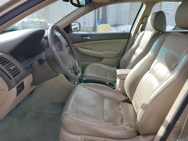 1HGCM66584A027357 - 2004 HONDA ACCORD EX BEIGE photo 7