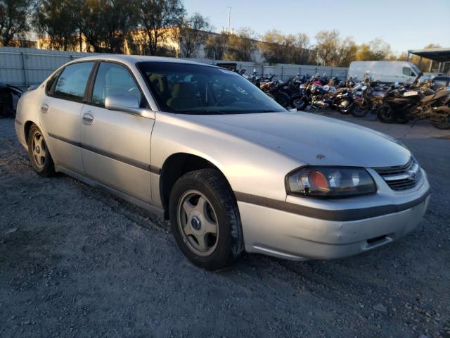 2G1WF52E449252529 - 2004 CHEVROLET IMPALA SILVER photo 4