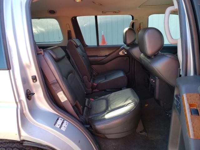 5N1AR18W96C616730 - 2006 NISSAN PATHFINDER LE SILVER photo 11