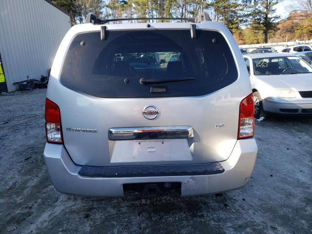 5N1AR18W96C616730 - 2006 NISSAN PATHFINDER LE SILVER photo 6