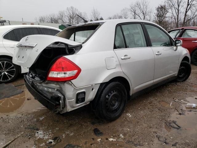 3N1BC11E67L447075 - 2007 NISSAN VERSA S SILVER photo 3