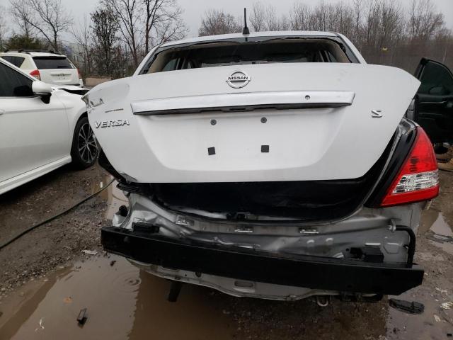 3N1BC11E67L447075 - 2007 NISSAN VERSA S SILVER photo 6