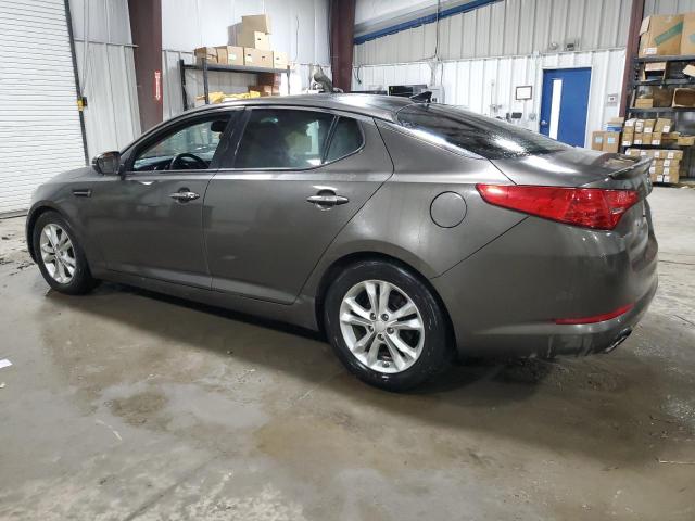 5XXGN4A79DG205405 - 2013 KIA OPTIMA EX GRAY photo 2