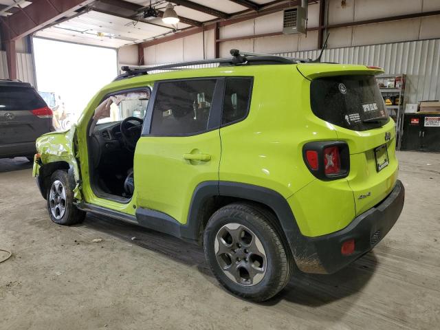 ZACCJBAB6HPF30310 - 2017 JEEP RENEGADE SPORT GREEN photo 2