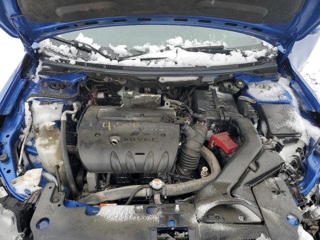 JA32U2FU5FU000403 - 2015 MITSUBISHI LANCER ES BLUE photo 11