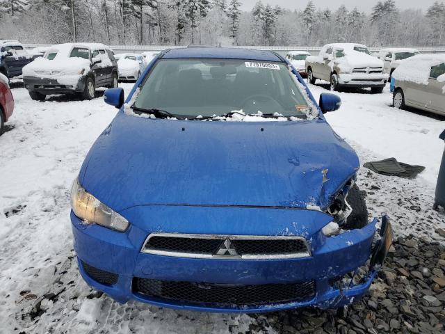 JA32U2FU5FU000403 - 2015 MITSUBISHI LANCER ES BLUE photo 5