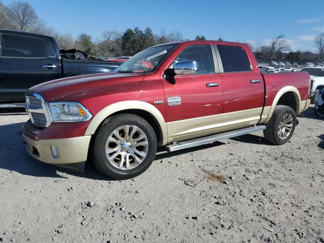 1C6RR7PT0FS515445 - 2015 RAM 1500 LONGHORN MAROON photo 1