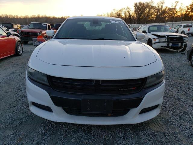 2C3CDXKT2GH175412 - 2016 DODGE CHARGER POLICE WHITE photo 5