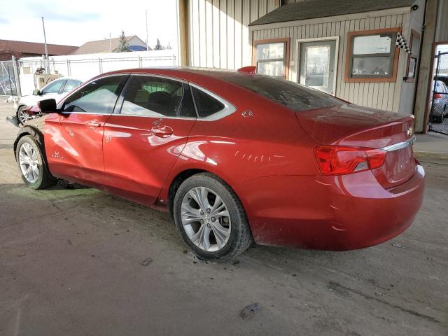 2G1115SL4F9148634 - 2015 CHEVROLET IMPALA LT BURGUNDY photo 2