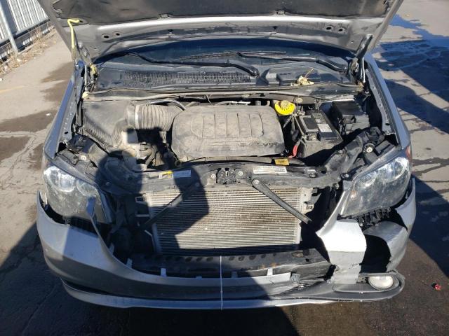 2C4RDGEG2KR725540 - 2019 DODGE GRAND CARA GT SILVER photo 12