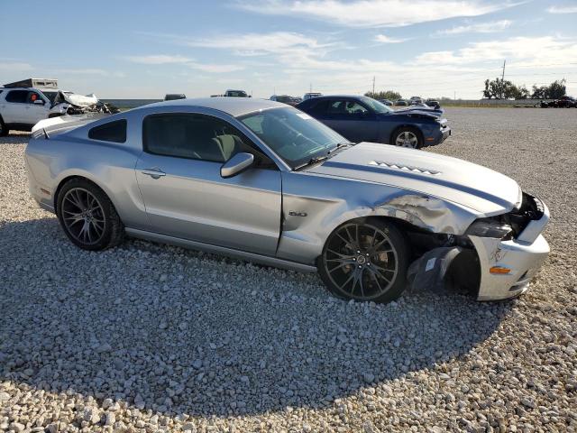 1ZVBP8CF4D5271703 - 2013 FORD MUSTANG GT SILVER photo 4