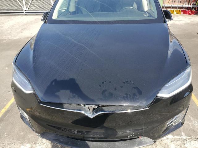 5YJXCDE28HF069765 - 2017 TESLA MODEL X BLACK photo 11