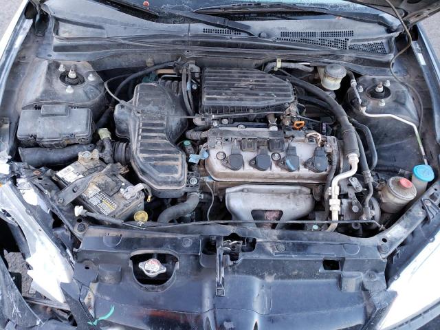 2HGES16325H543491 - 2005 HONDA CIVIC DX VP შავი ფოტო 11