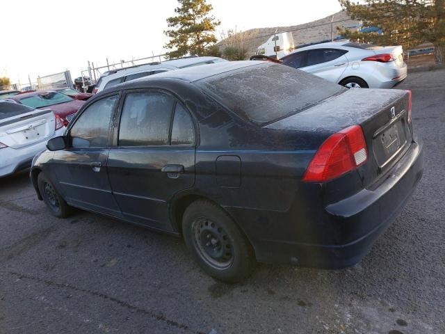2HGES16325H543491 - 2005 HONDA CIVIC DX VP შავი ფოტო 2