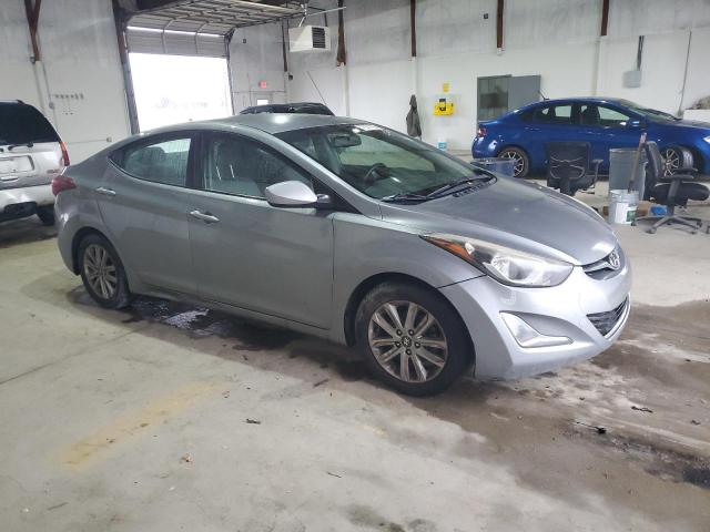 KMHDH4AE9EU155699 - 2014 HYUNDAI ELANTRA SE SILVER photo 4