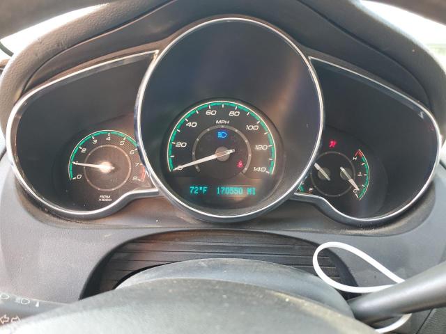 1G1ZC5EU5CF278233 - 2012 CHEVROLET MALIBU 1LT ვერცხლისფერი ფოტო 9