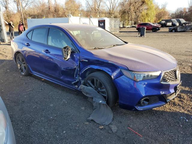 19UUB3F61JA003396 - 2018 ACURA TLX TECH+A Синий фото 4