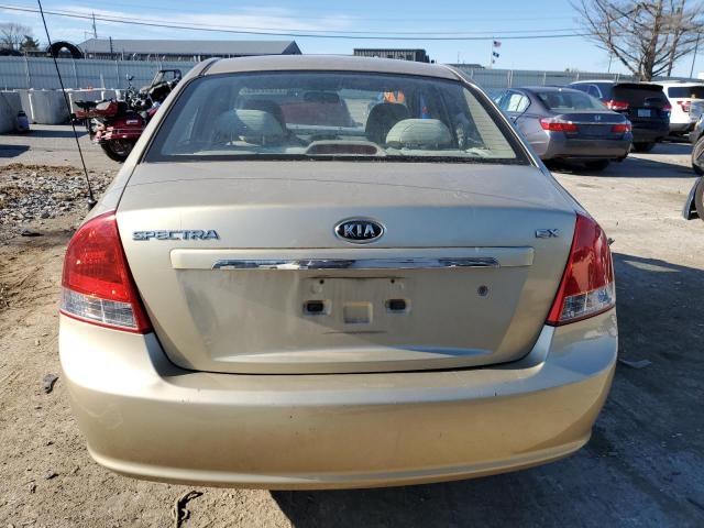 KNAFE221595653353 - 2009 KIA SPECTRA EX GOLD photo 6