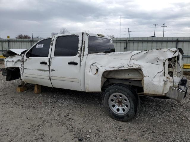 3GCRKSEA6AG237765 - 2010 CHEVROLET SILVERADO K1500 LT WHITE photo 2