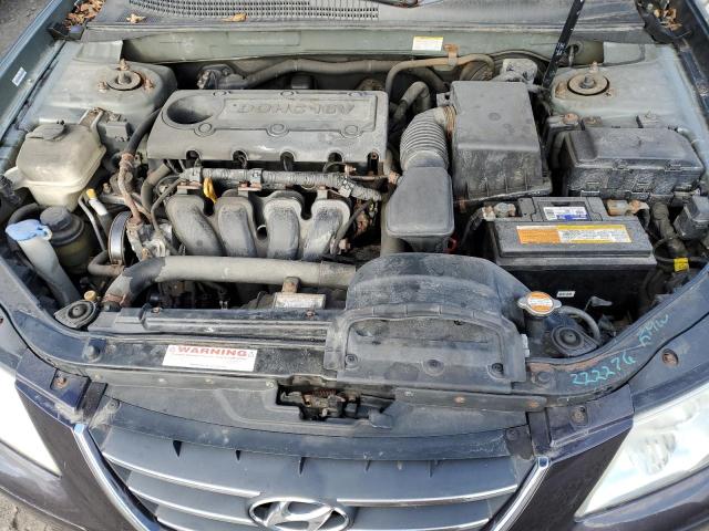 5NPET46C49H545138 - 2009 HYUNDAI SONATA GLS GRAY photo 11