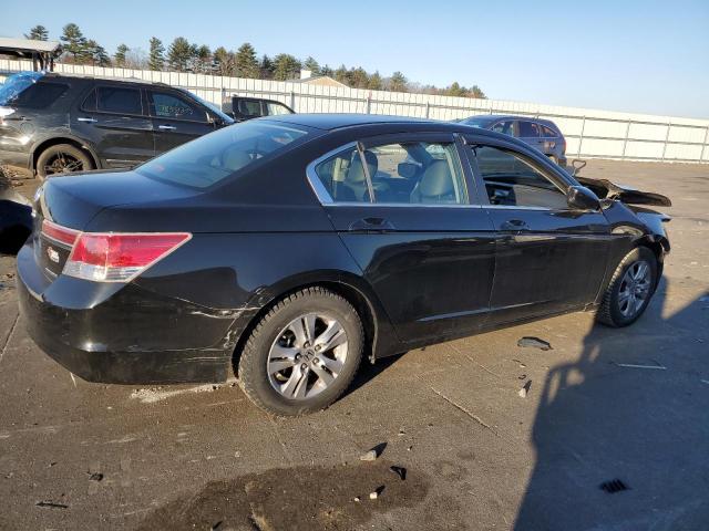 1HGCP2F62CA080384 - 2012 HONDA ACCORD SE BLACK photo 3