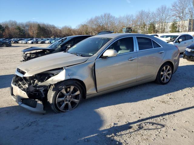 1G6AH5RX5D0162046 - 2013 CADILLAC ATS LUXURY SILVER photo 1