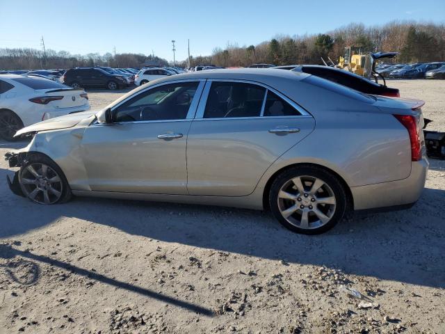 1G6AH5RX5D0162046 - 2013 CADILLAC ATS LUXURY SILVER photo 2