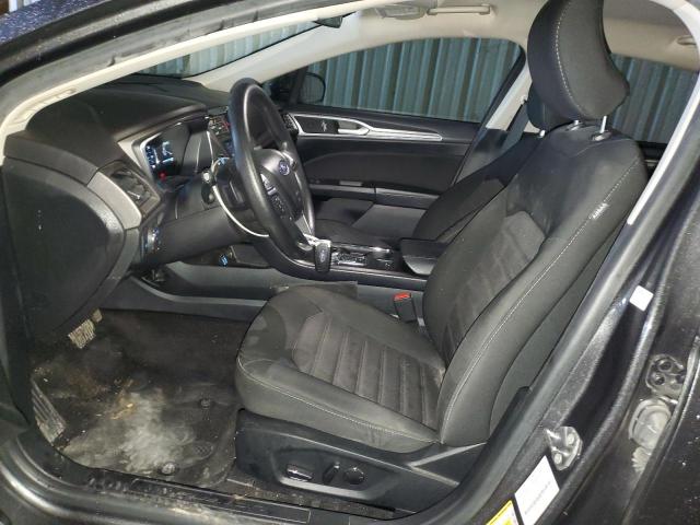 3FA6P0HD3KR282754 - 2019 FORD FUSION SE GRAY photo 7