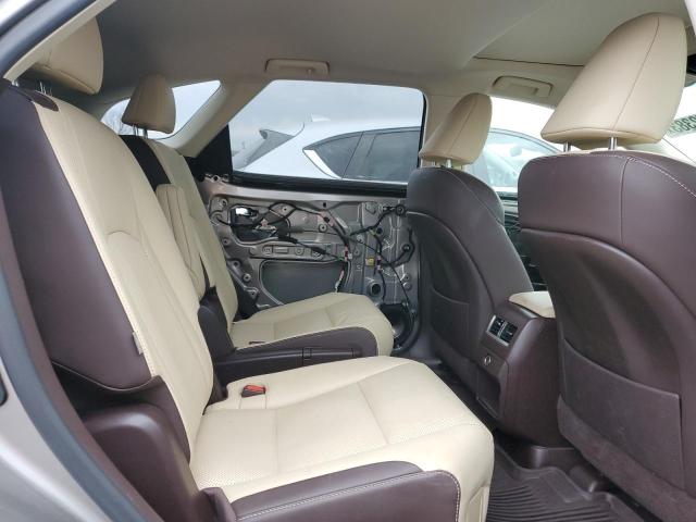 JTJDZKCA2K2018138 - 2019 LEXUS RX 350 L SILVER photo 10