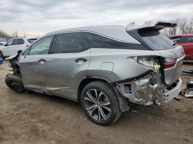 JTJDZKCA2K2018138 - 2019 LEXUS RX 350 L SILVER photo 2