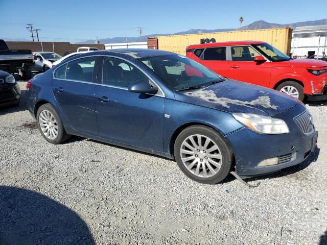 W04GU5GC7B1010581 - 2011 BUICK REGAL CXL BLUE photo 4