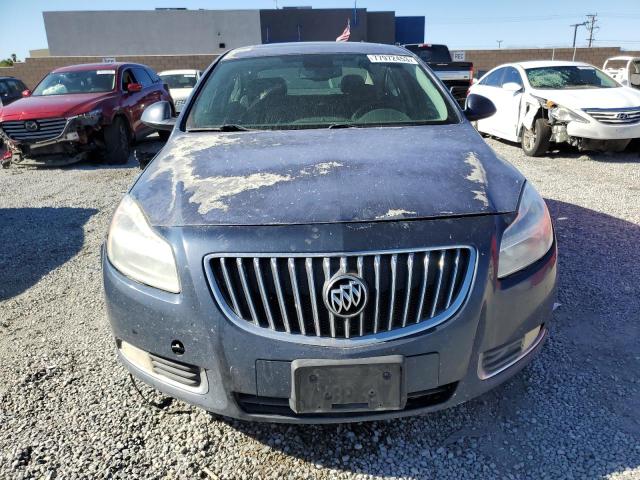 W04GU5GC7B1010581 - 2011 BUICK REGAL CXL BLUE photo 5