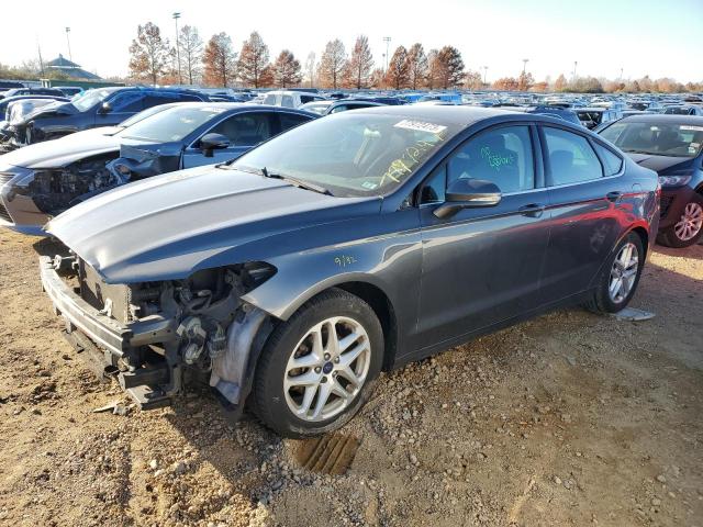 3FA6P0H7XGR306730 - 2016 FORD FUSION SE GRAY photo 1