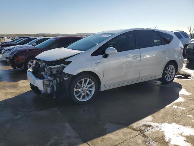 JTDZN3EU6D3271378 - 2013 TOYOTA PRIUS V WHITE photo 1