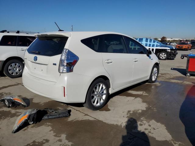 JTDZN3EU6D3271378 - 2013 TOYOTA PRIUS V WHITE photo 3