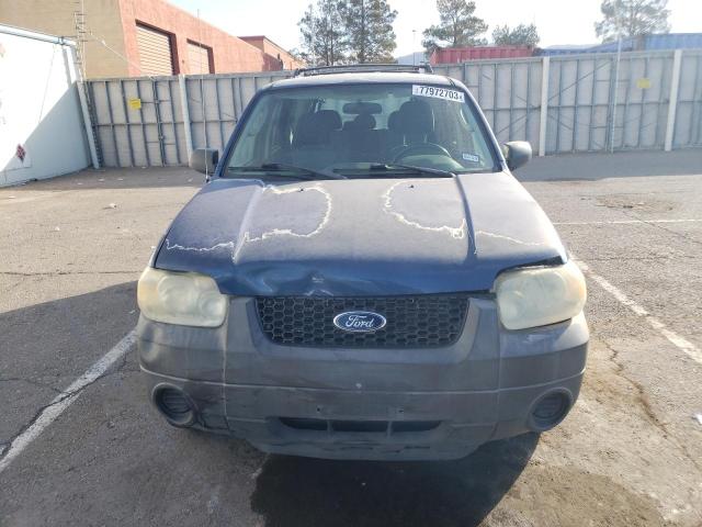 1FMYU92Z37KA03024 - 2007 FORD ESCAPE XLS BLUE photo 5