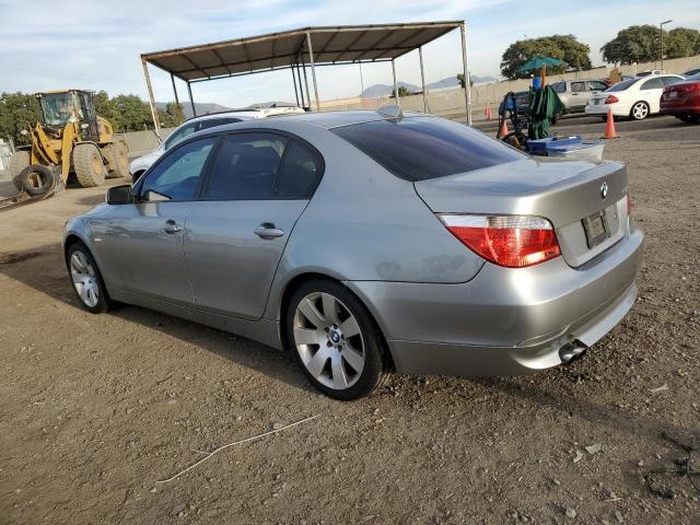 WBANE73597CM48623 - 2007 BMW 530 I SILVER photo 2